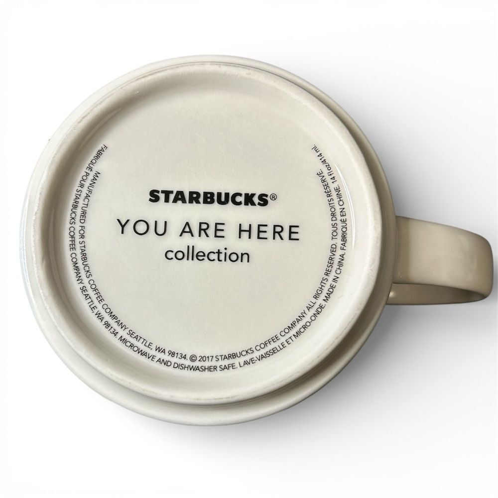 2017 Starbucks Washington You Are Here Mug 14oz - Picture 6 of 6